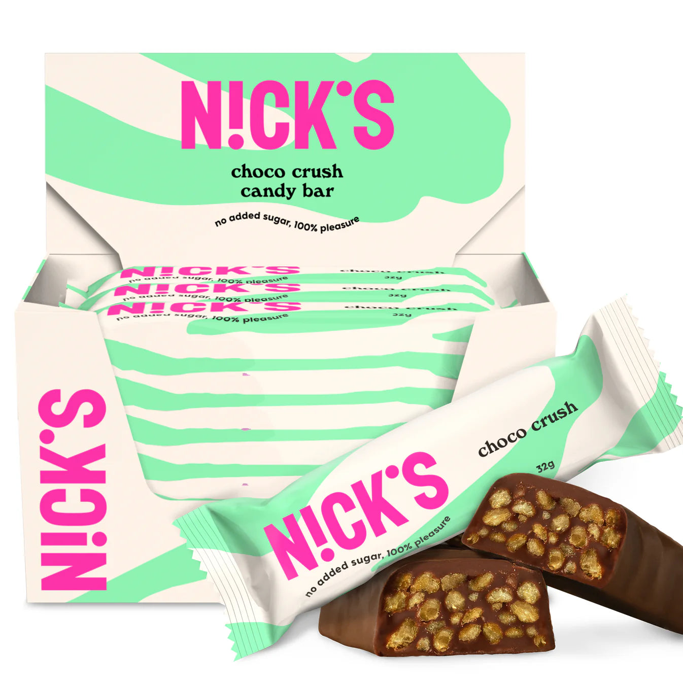 NICK’S Choco Crush Chocolate Bar Box of 15