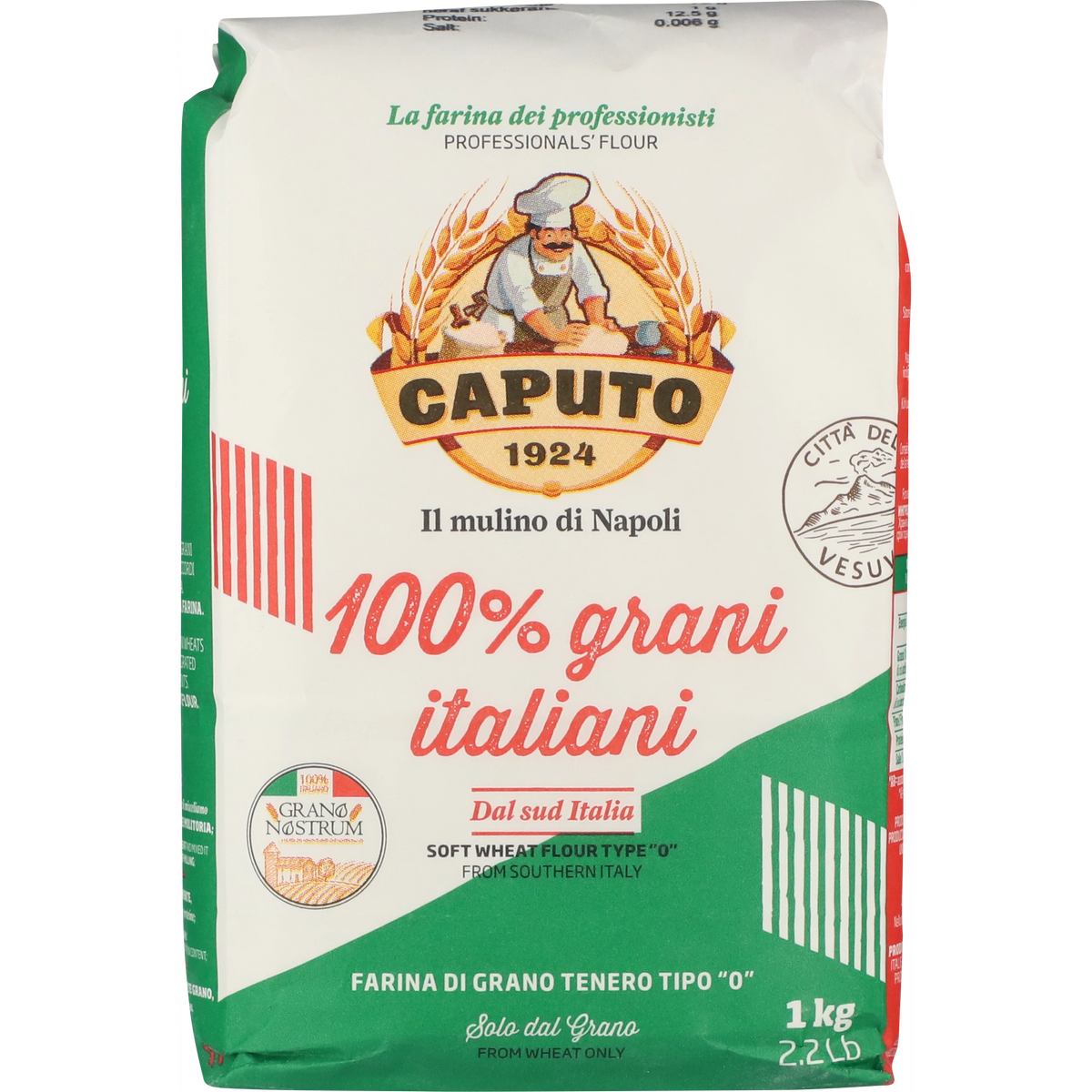 Caputo 100% Itaalia 0-tüüpi nisujahu 1 kg