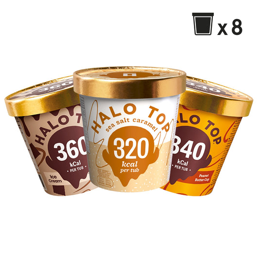 Halo Top-Halo Top jäätise segakast 8 x 473ml - njom.ee