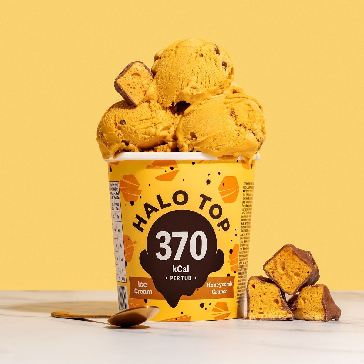 Halo Top - Jäätis ''Honeycomb crunch'' 8 x 460ml - njom.ee