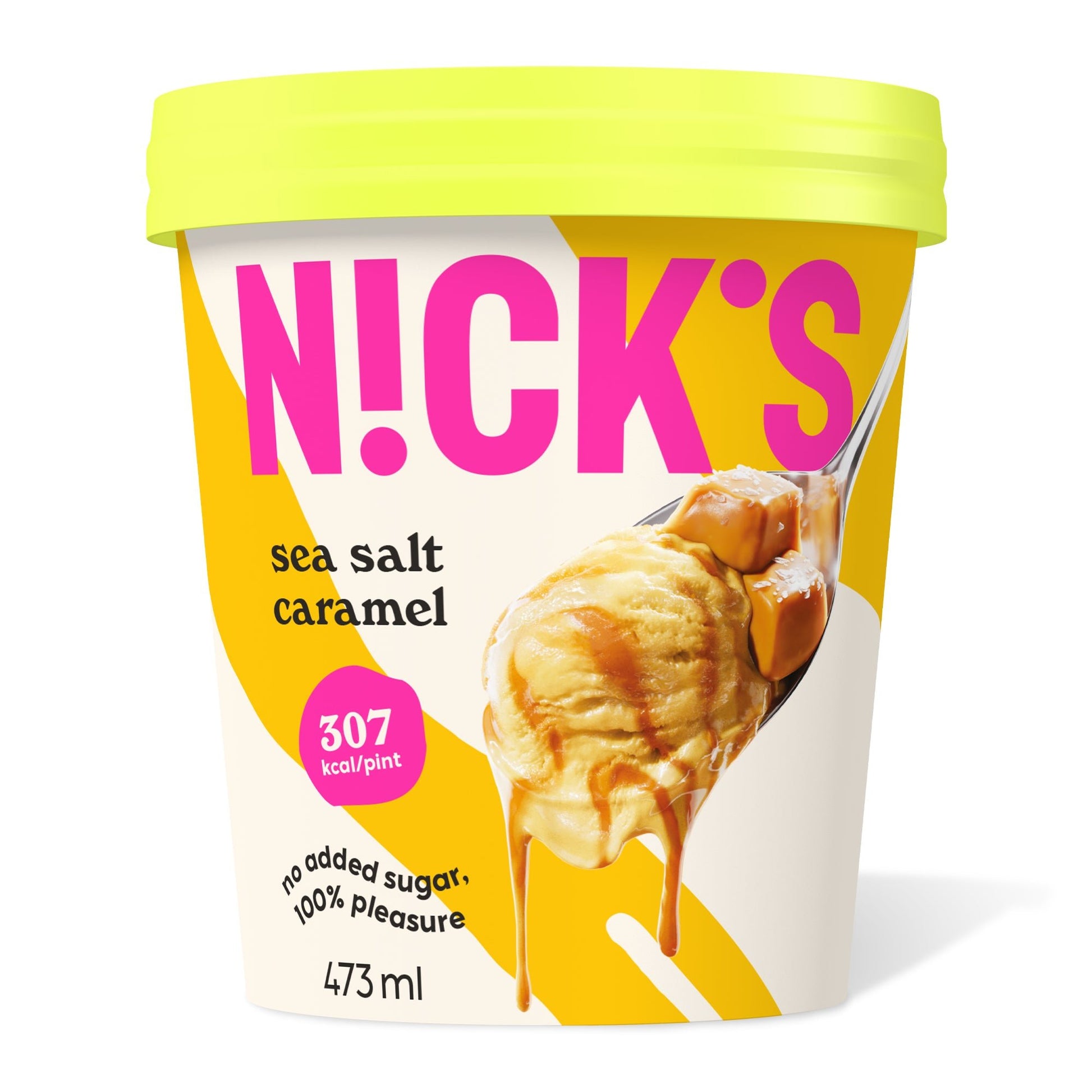 NICK'S ice cream - Jäätis "sea salt caramel" 8 x 473ml - njom.ee
