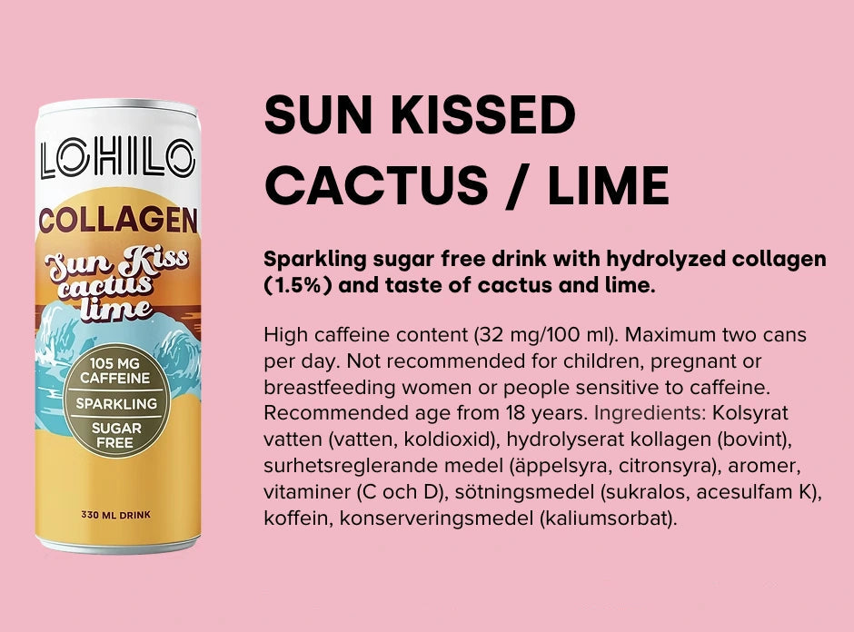 Collagen drink "sun kiss" 330ml (BBD 21.02.2026)