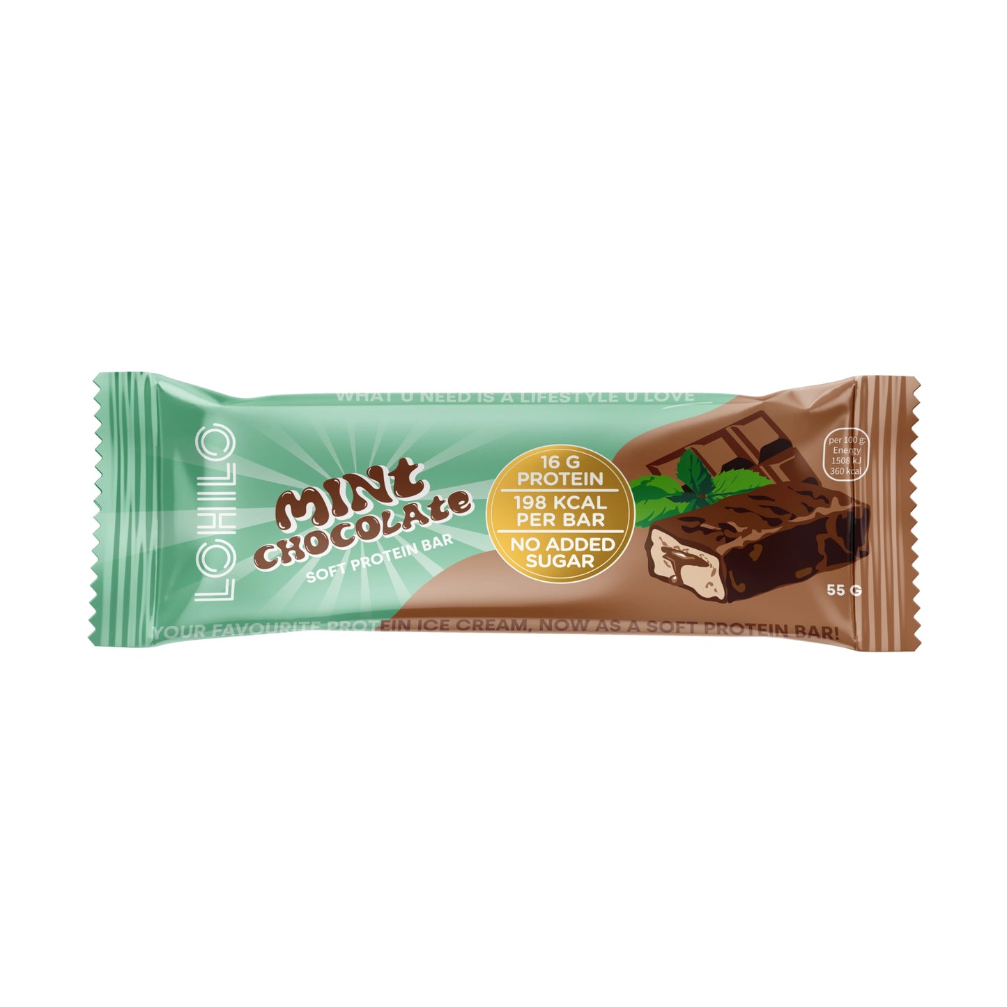 Protein bar "mint chocolate" 12 x 55g