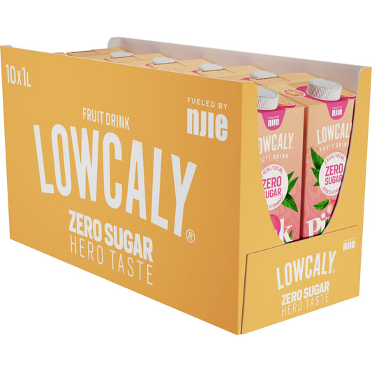 NJIE - Lowcaly suhkruvaba puuviljajook "pink lemonade" 10 x 1L - njom.ee