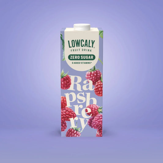 Lowcaly безсахарный фруктовый напиток "малиновый сорбет" 10 x 1L