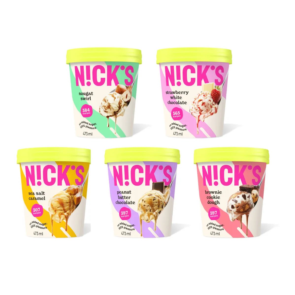 NICK'S jäätis - Nick's jäätise segakast 8 x 473ml - njom.ee