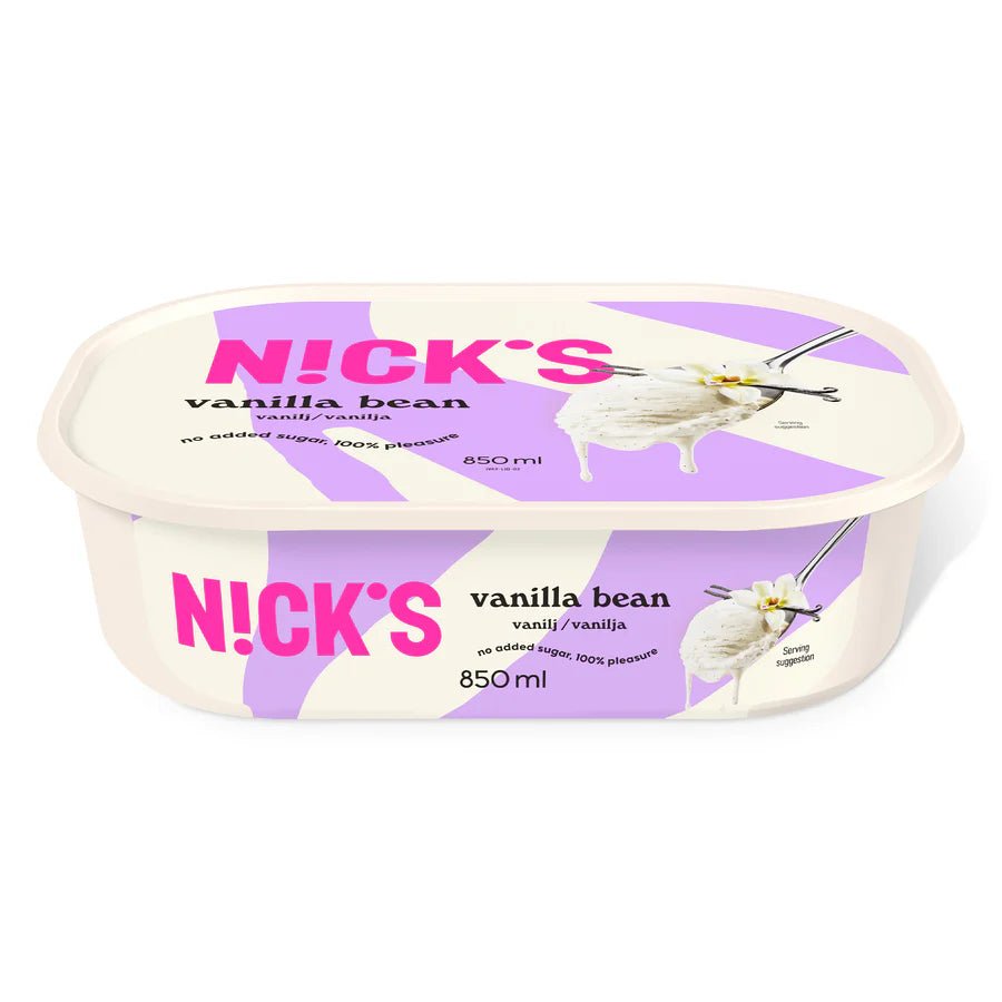 NICK'S jäätis - Perejäätis "vanilla" 6 x 850ml - njom.ee