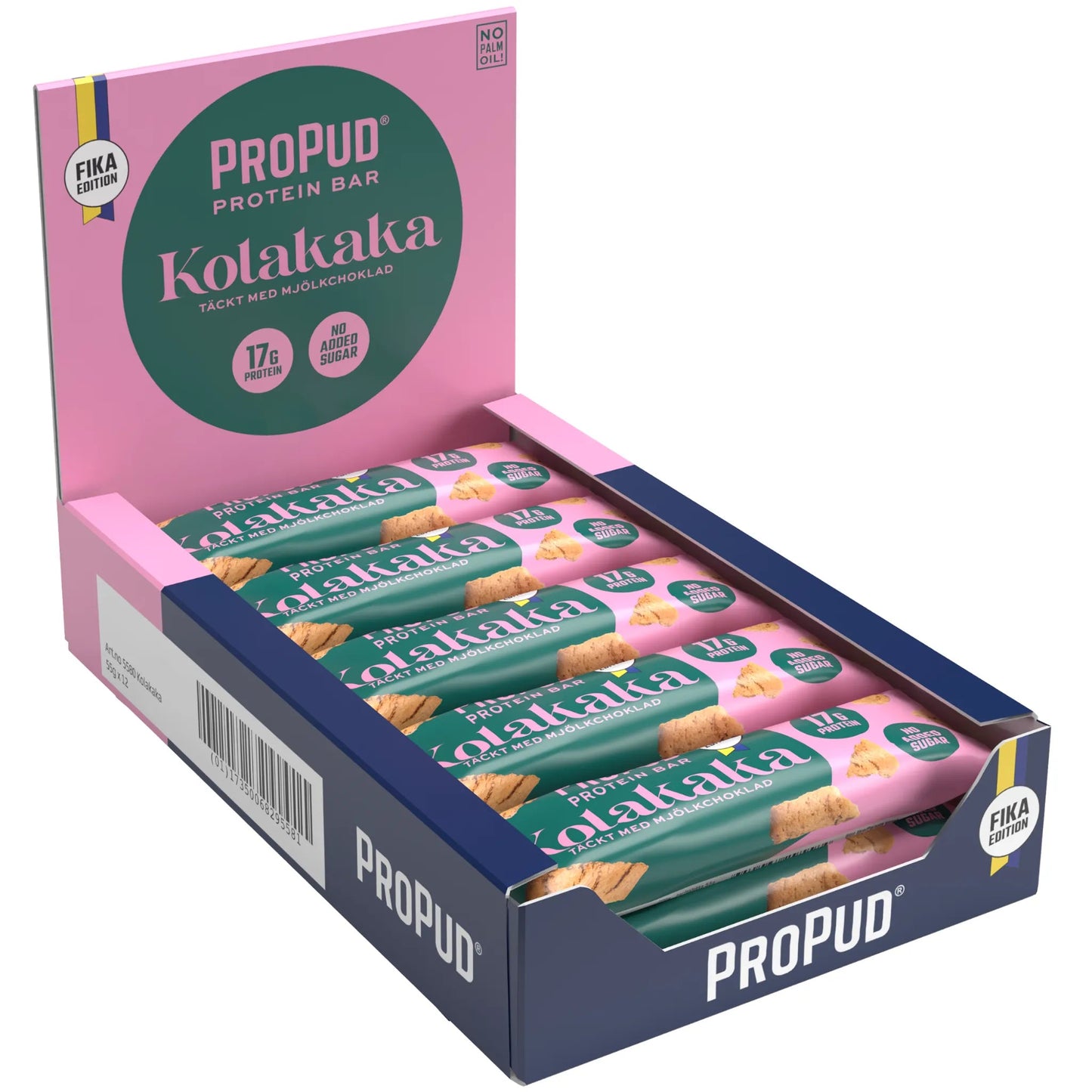 NJIE - ProPud proteiinibatoon "Kolakaka" 12 x 55g - njom.ee
