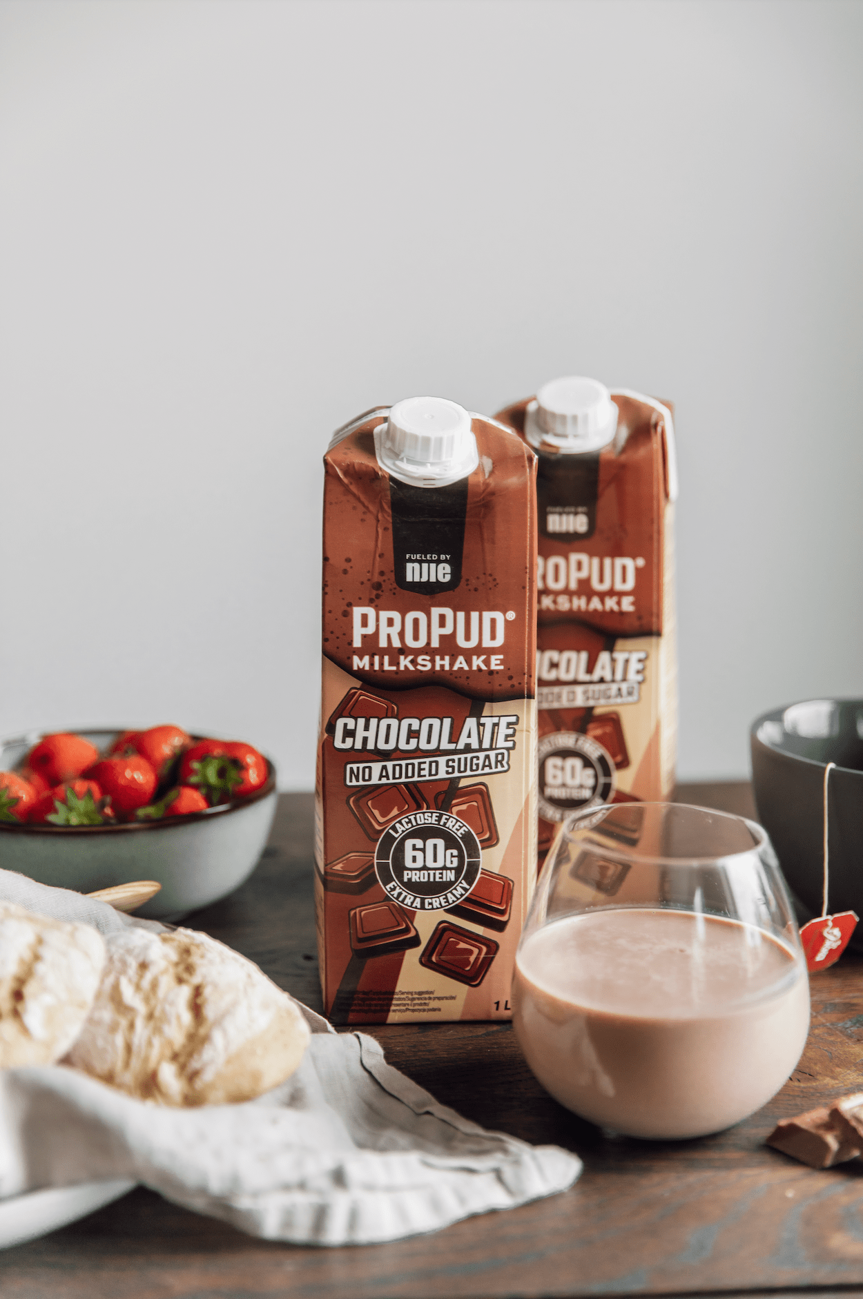 NJIE - ProPud proteiinisheik "chocolate" 1L - njom.ee