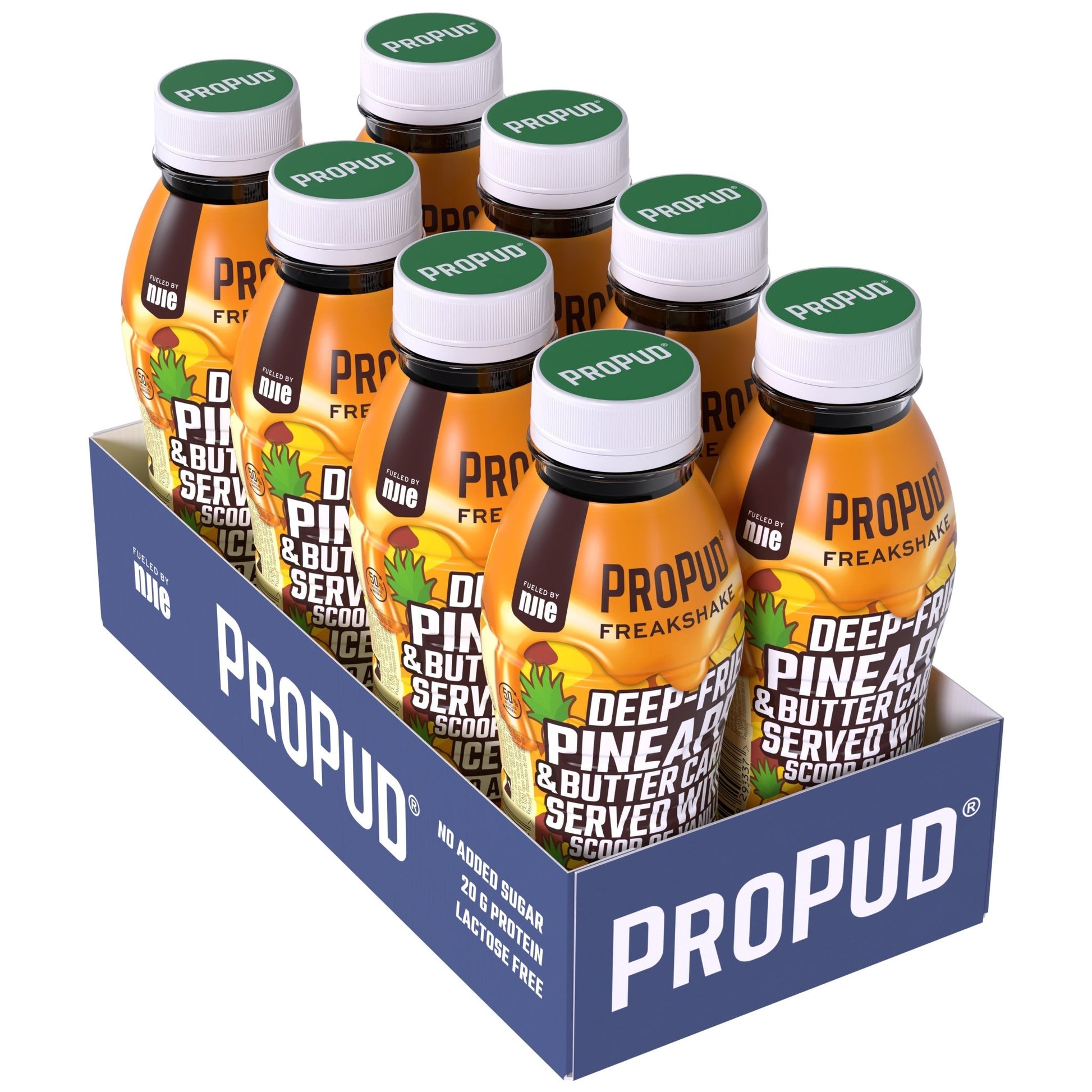 NJIE - ProPud proteiinisheik "pineapple caramel" 8x330ml - njom.ee