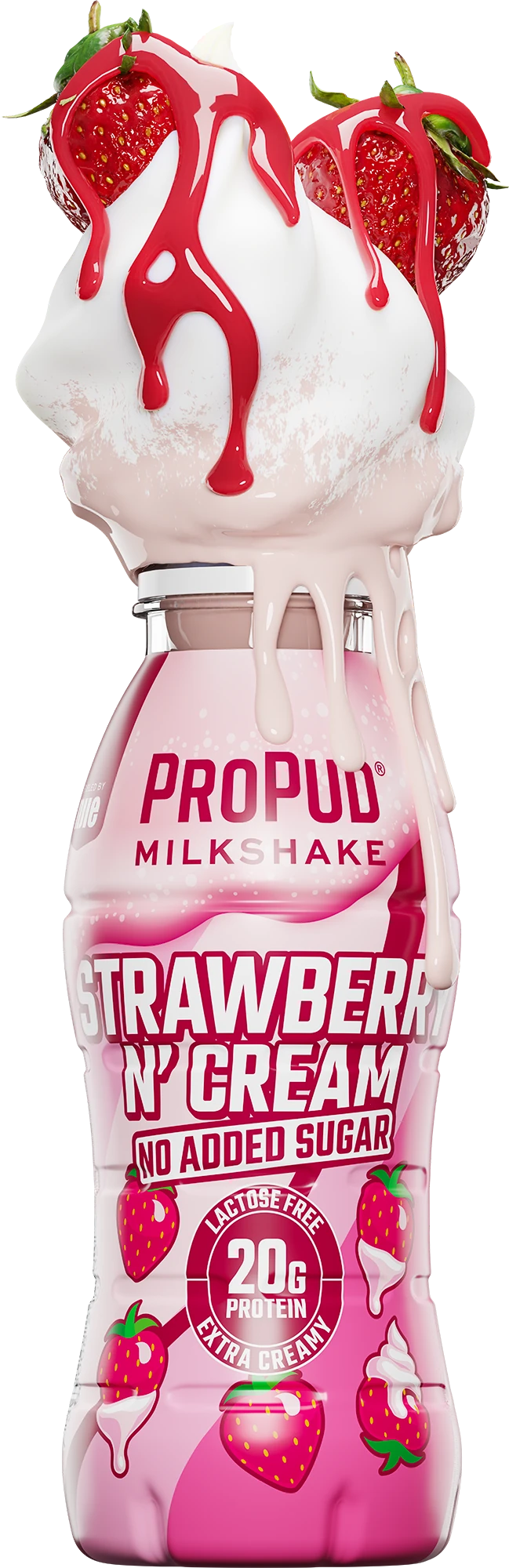 ProPud протеиновый шейк клубника со сливками коробка из 8 шт.