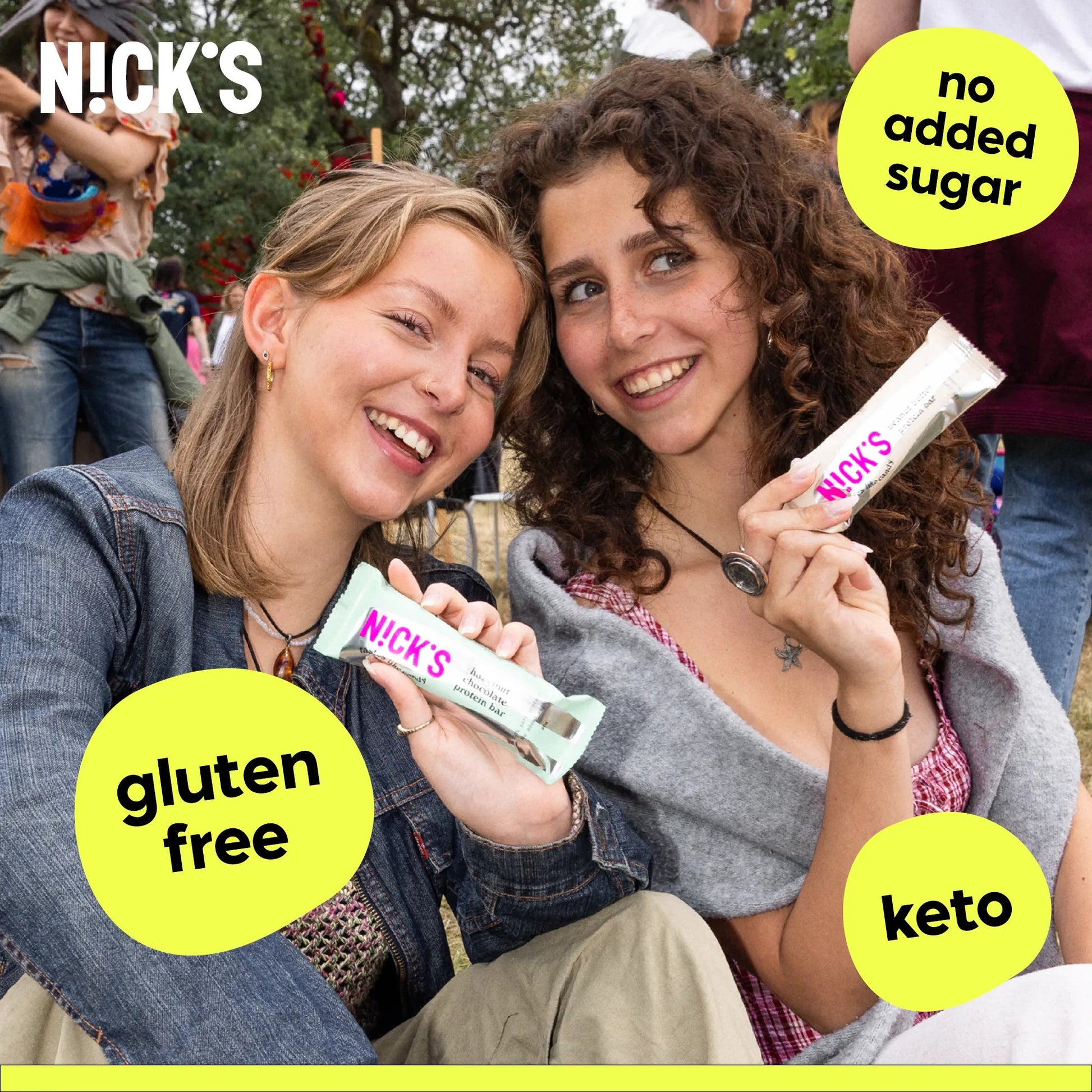 NICK'S - Proteiinibatoon "hazelnut chocolate" 50g - njom.ee