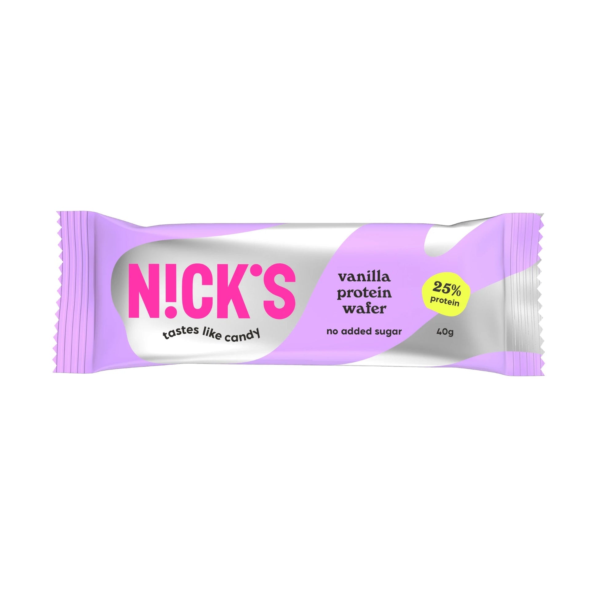 NICK'S - Proteiinivahvel "vanilla" 24 x 40g - njom.ee