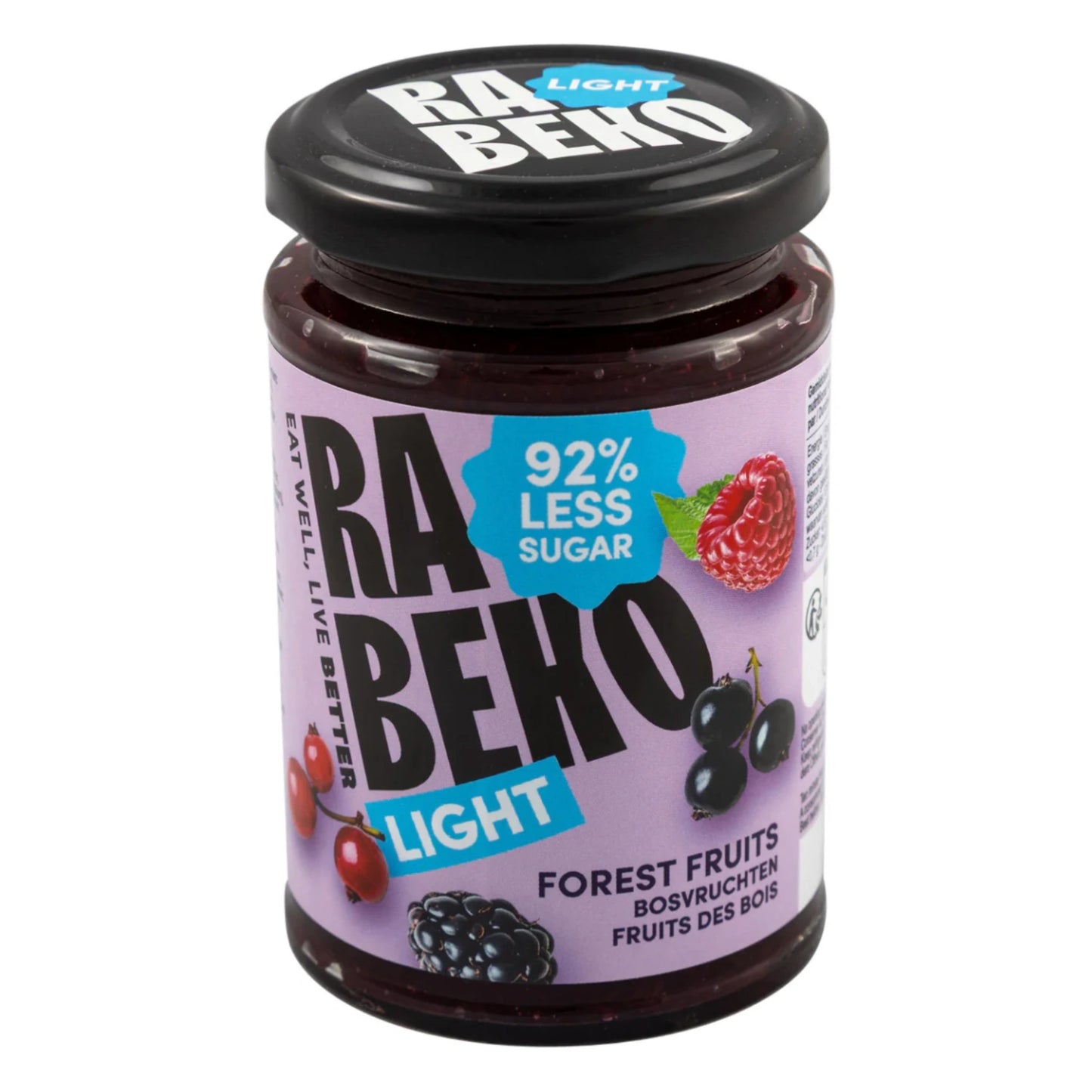 LIGHT wild berry jam 230g