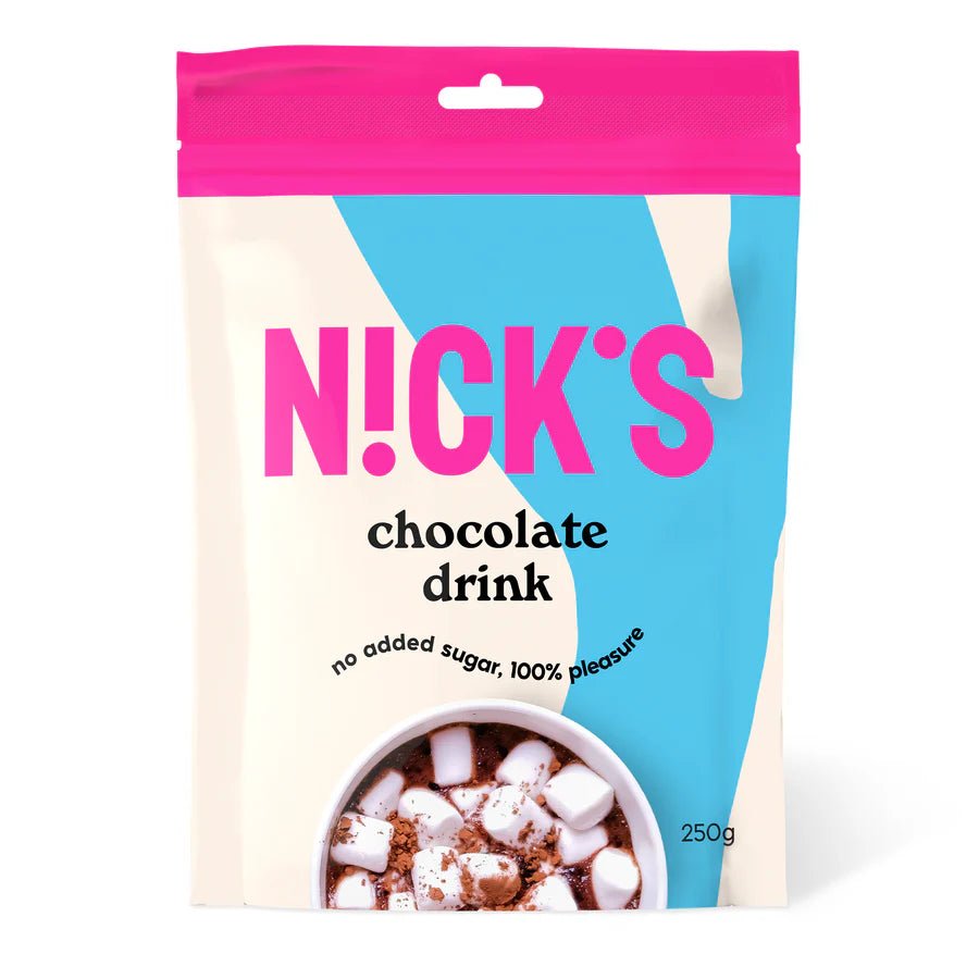 NICK'S - Šokolaadijoogipulber "chocodrink" 250g - njom.ee