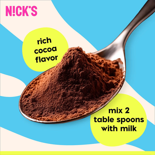 NICK'S - Šokolaadijoogipulber "chocodrink" 250g - njom.ee