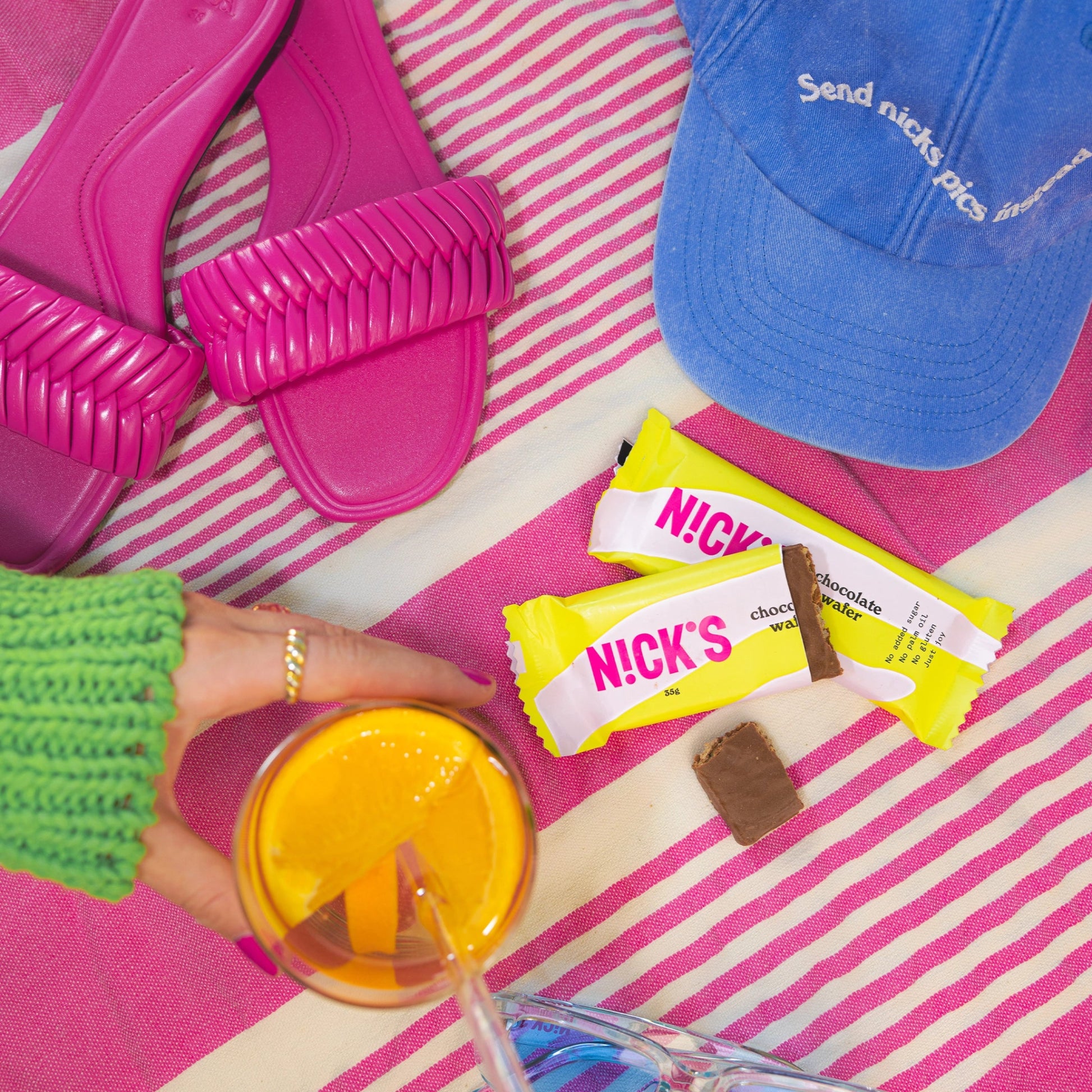 NICK'S-Šokolaadivahvel 35g - njom.ee