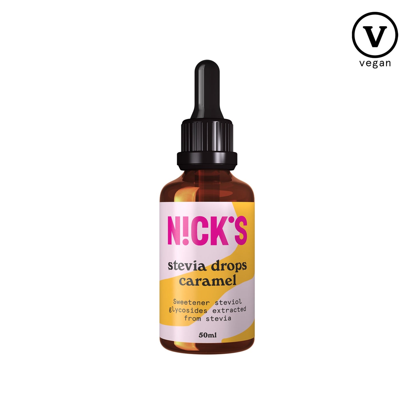 NICK'S-Stevia tilgad "caramel" 50ml - njom.ee