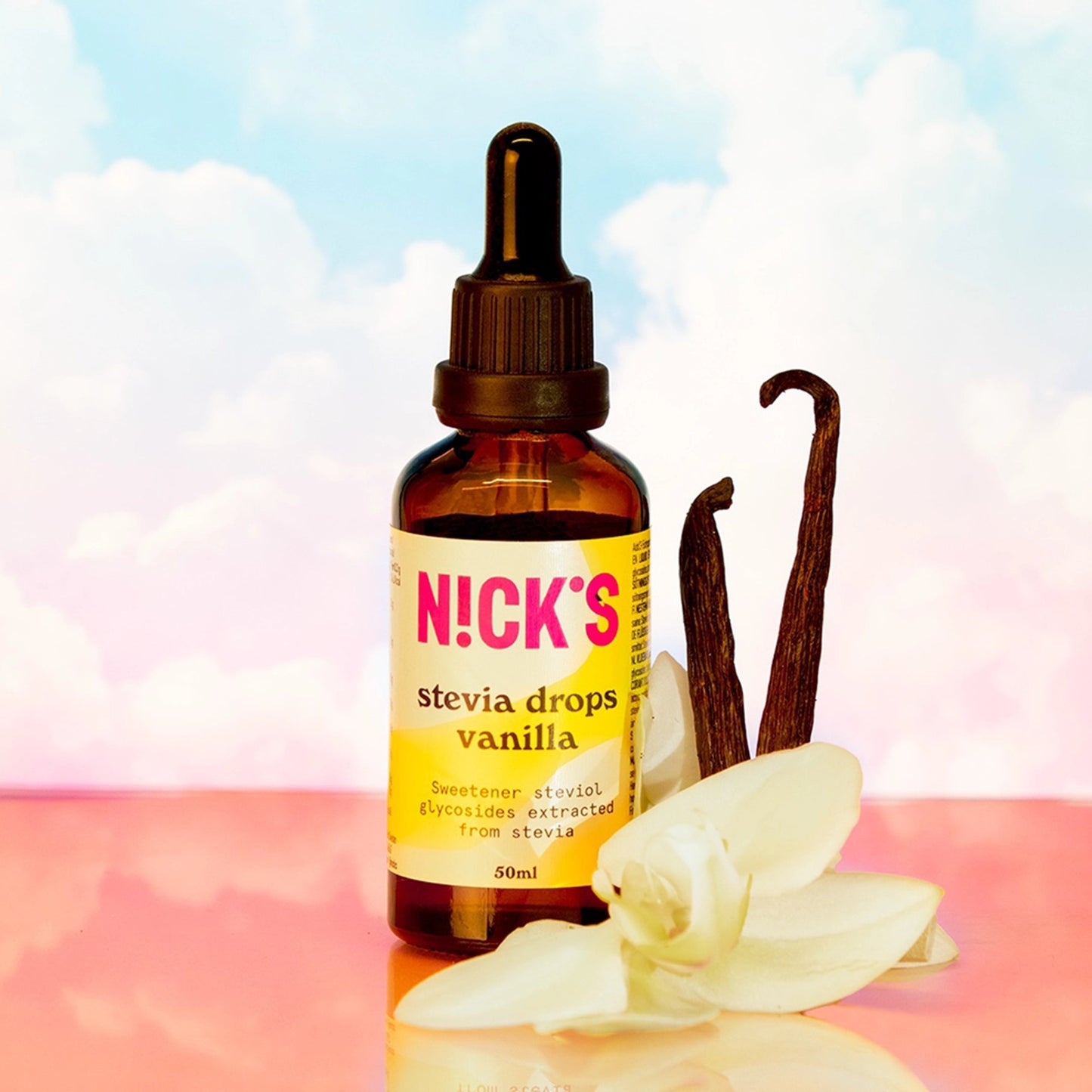 NICK'S-Stevia tilgad "vanilla" 50ml - njom.ee