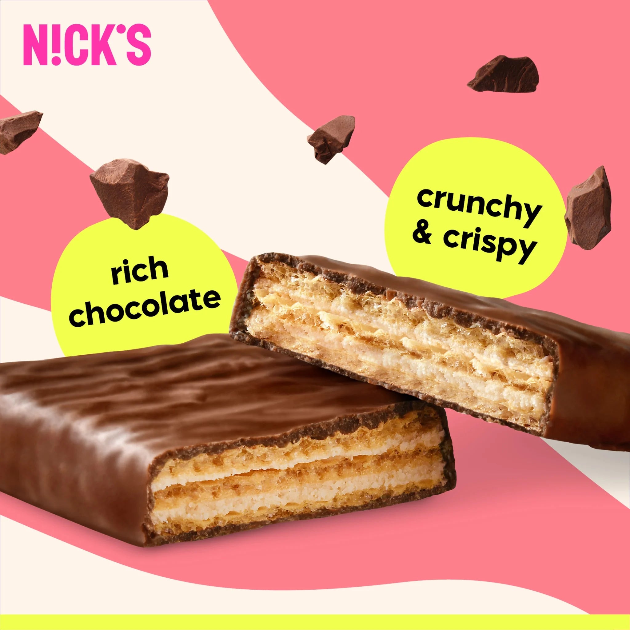 NICK'S Peanut Butter Protein Wafer 40 g