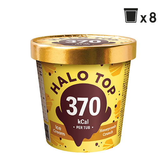Halo Top-Jäätis ''Honeycomb crunch'' 8 x 473ml - njom.ee