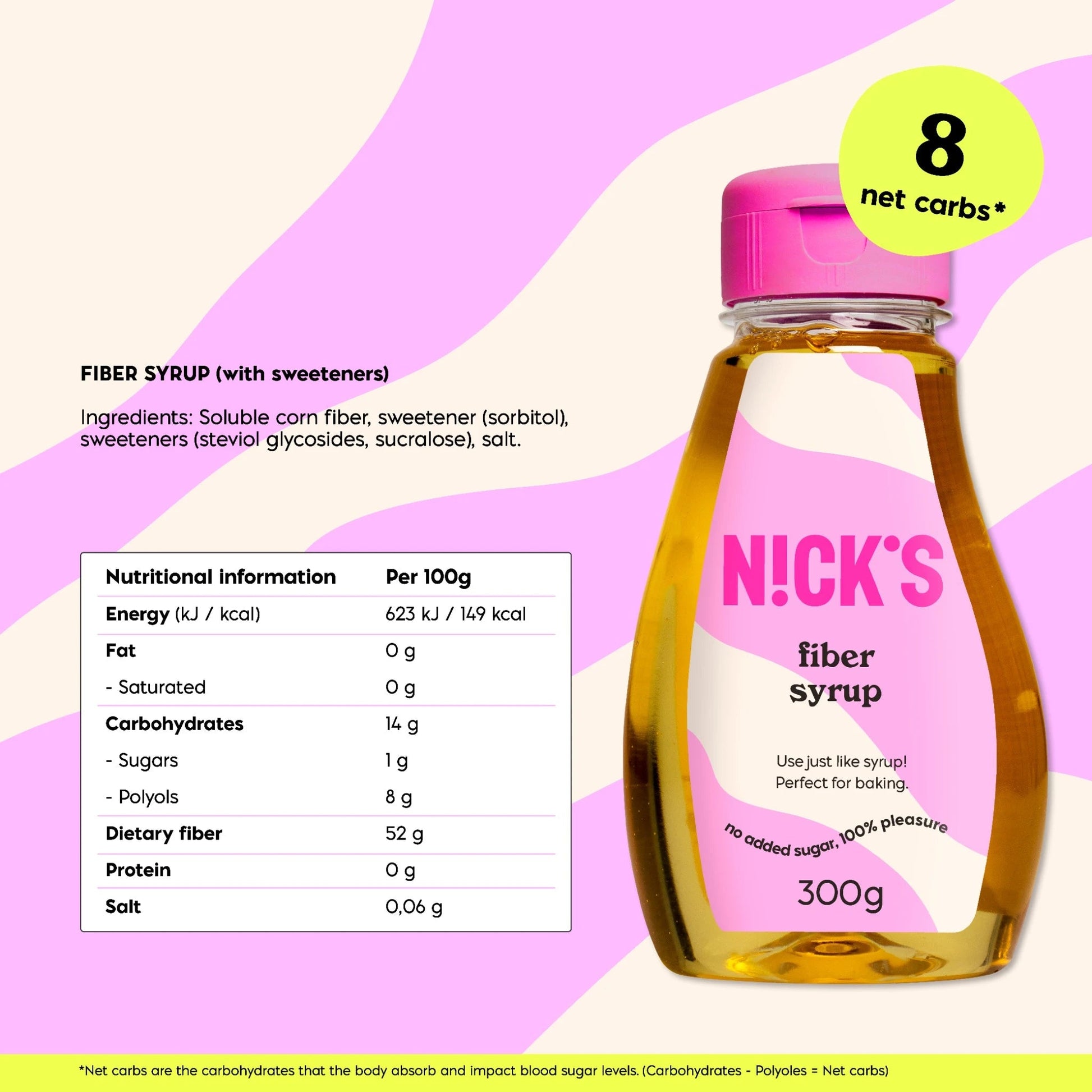 NICK'S - Kiudainesiirup - njom.ee