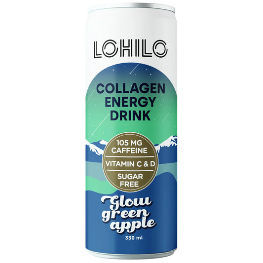 Collagen drink "glow green apple" 330ml
