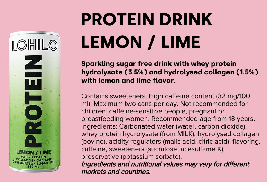 Protein drink "lemon/lime" 330ml