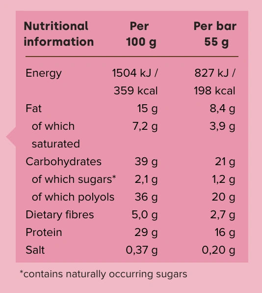 Protein bar "banoffee" 12 x 55g