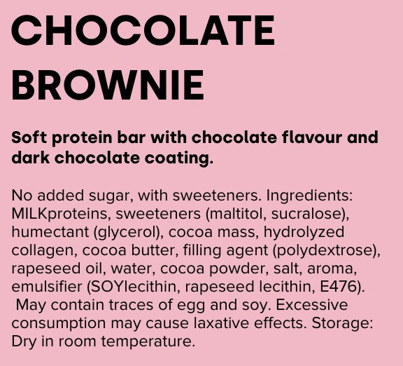 Protein bar "chocolate brownie" 55g