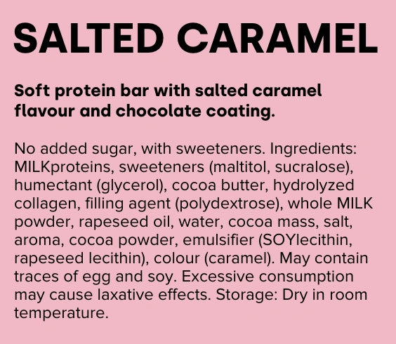 Protein bar "salted caramel" 12 x 55g