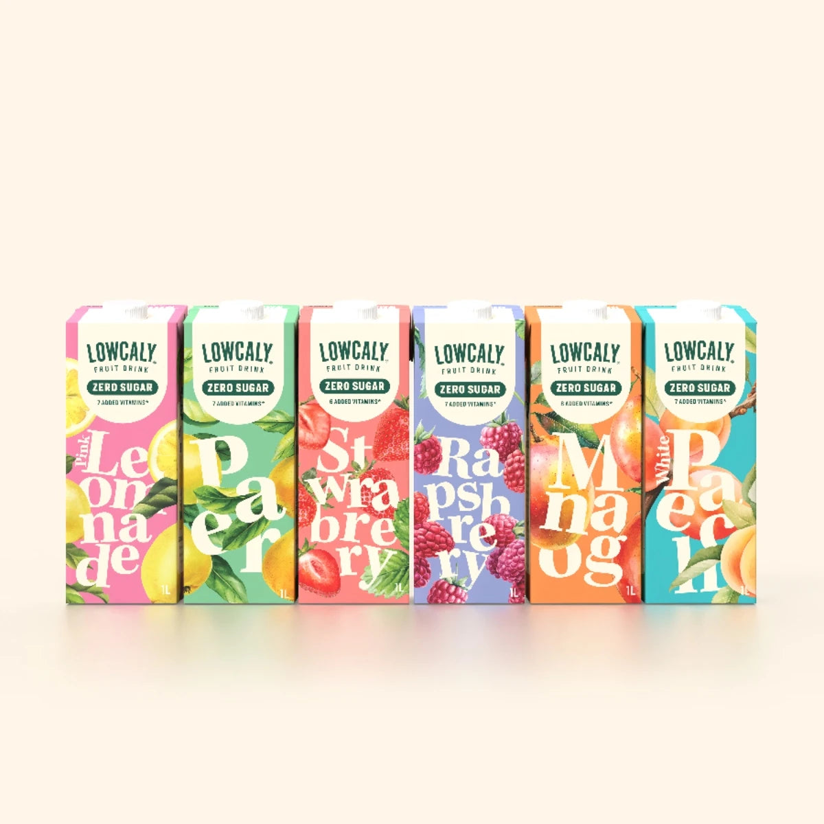 Lowcaly suhkruvaba puuviljajook "pear" 1L