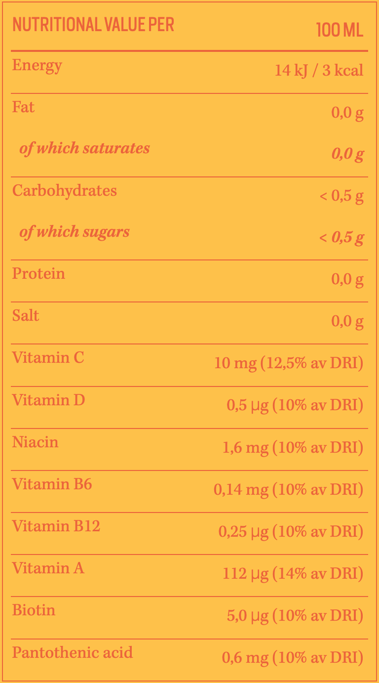 NJIE - Lowcaly suhkruvaba puuviljajook "mango" 10 x 1L - njom.ee