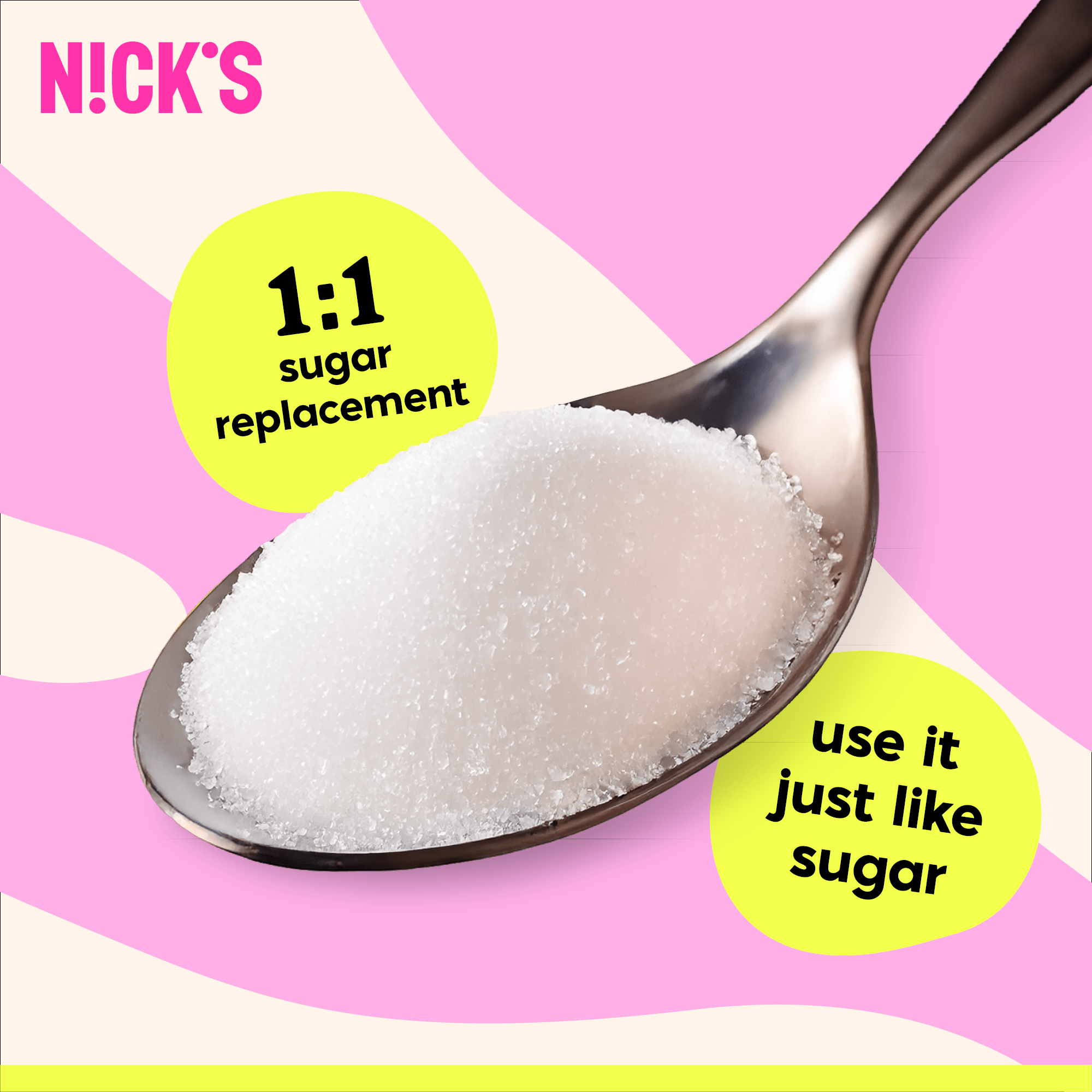 NICK’S Use It Like Sugar Sweetener 300 g