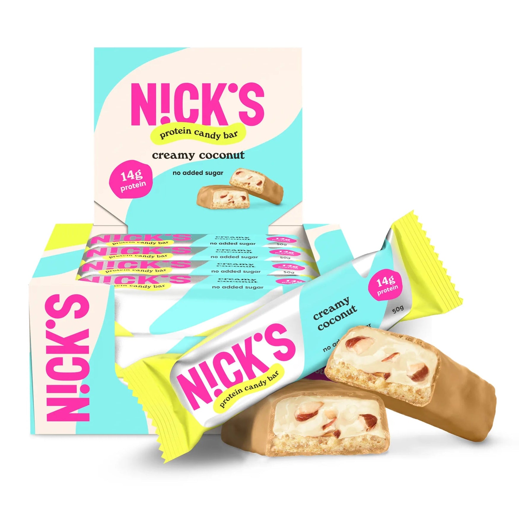 Creamy Coconut Protein Bar 50g Box of 12