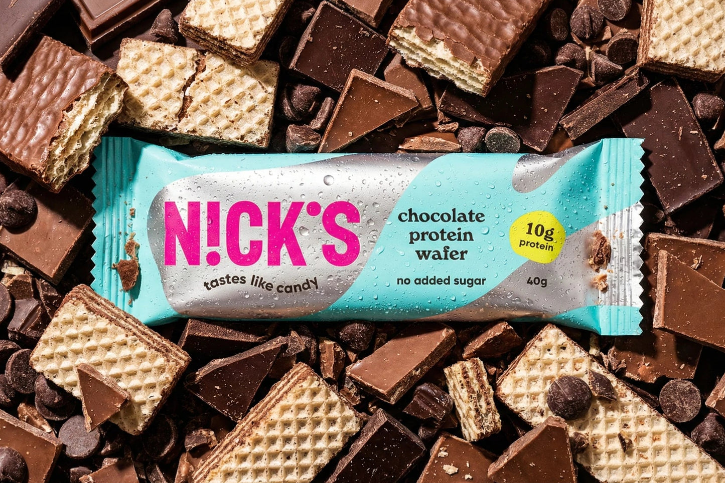 Protein wafer chocolate 12 x 40g