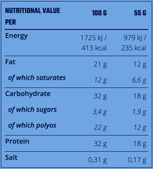 NJIE - ProPud proteiinibatoon "cookies n ́ dream" 12 x 55g - njom.ee