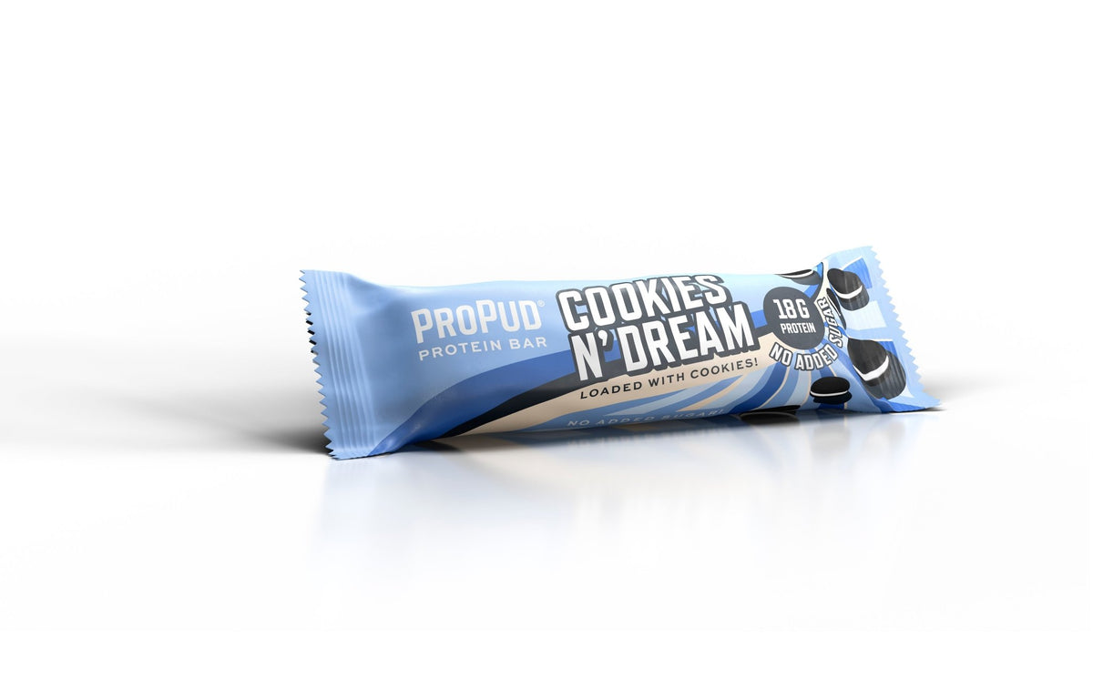 NJIE ProPud Cookies n’ Dream Protein Bar Box of 12