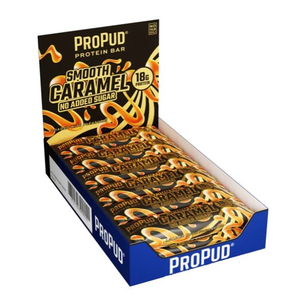 NJIE - ProPud proteiinibatoon "smooth caramel" 12 x 55g - njom.ee