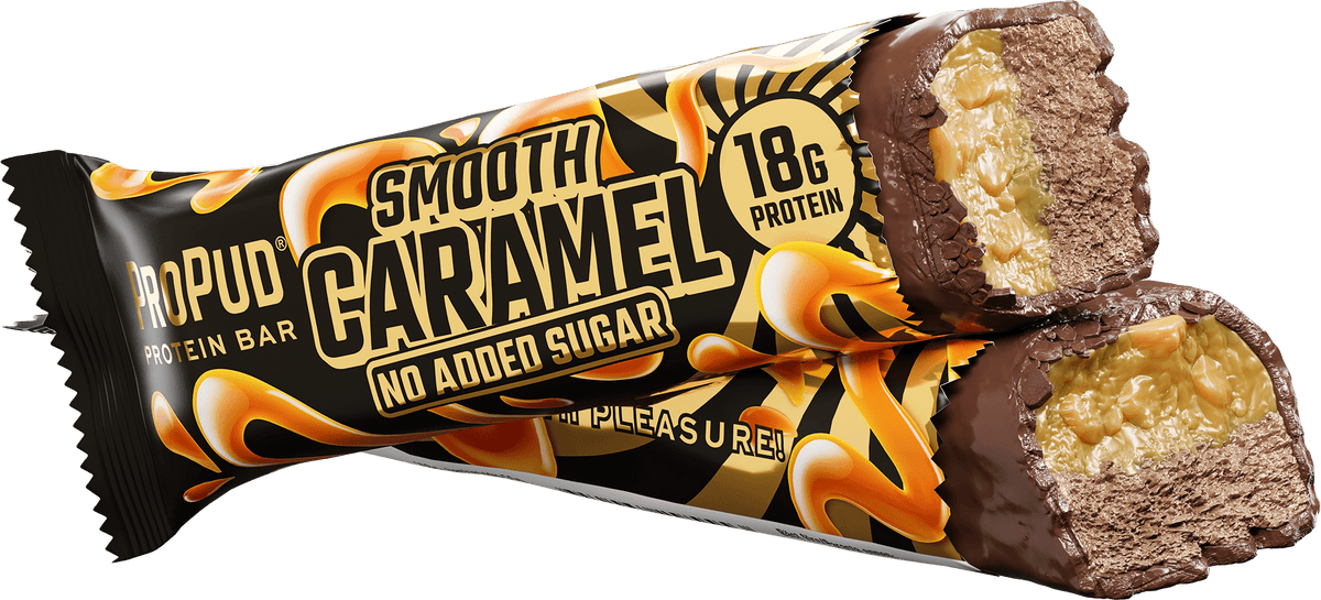 NJIE ProPud Smooth Caramel Protein Bar 55 g