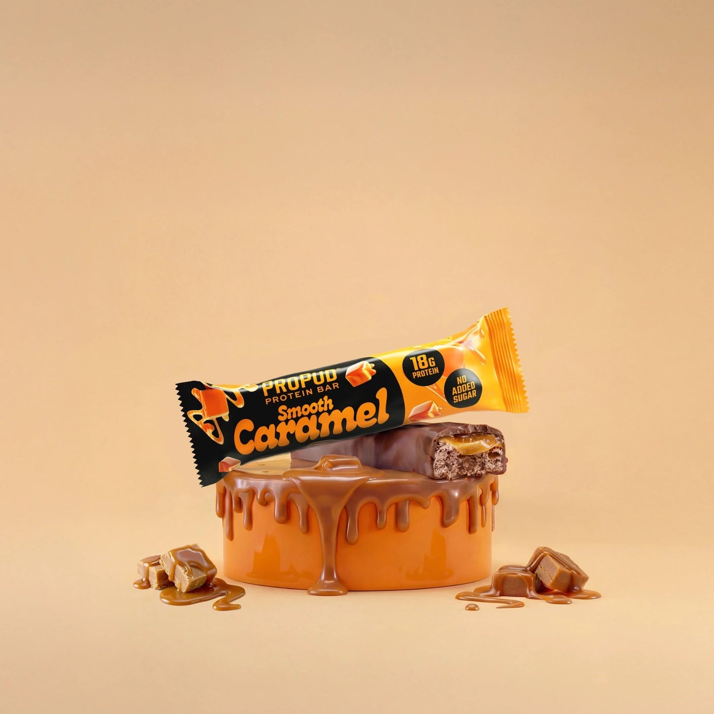 ProPud protein bar smooth caramel 55g