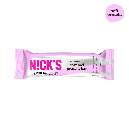 NICK'S - Proteiinibatoon "almond caramel" 50g - njom.ee
