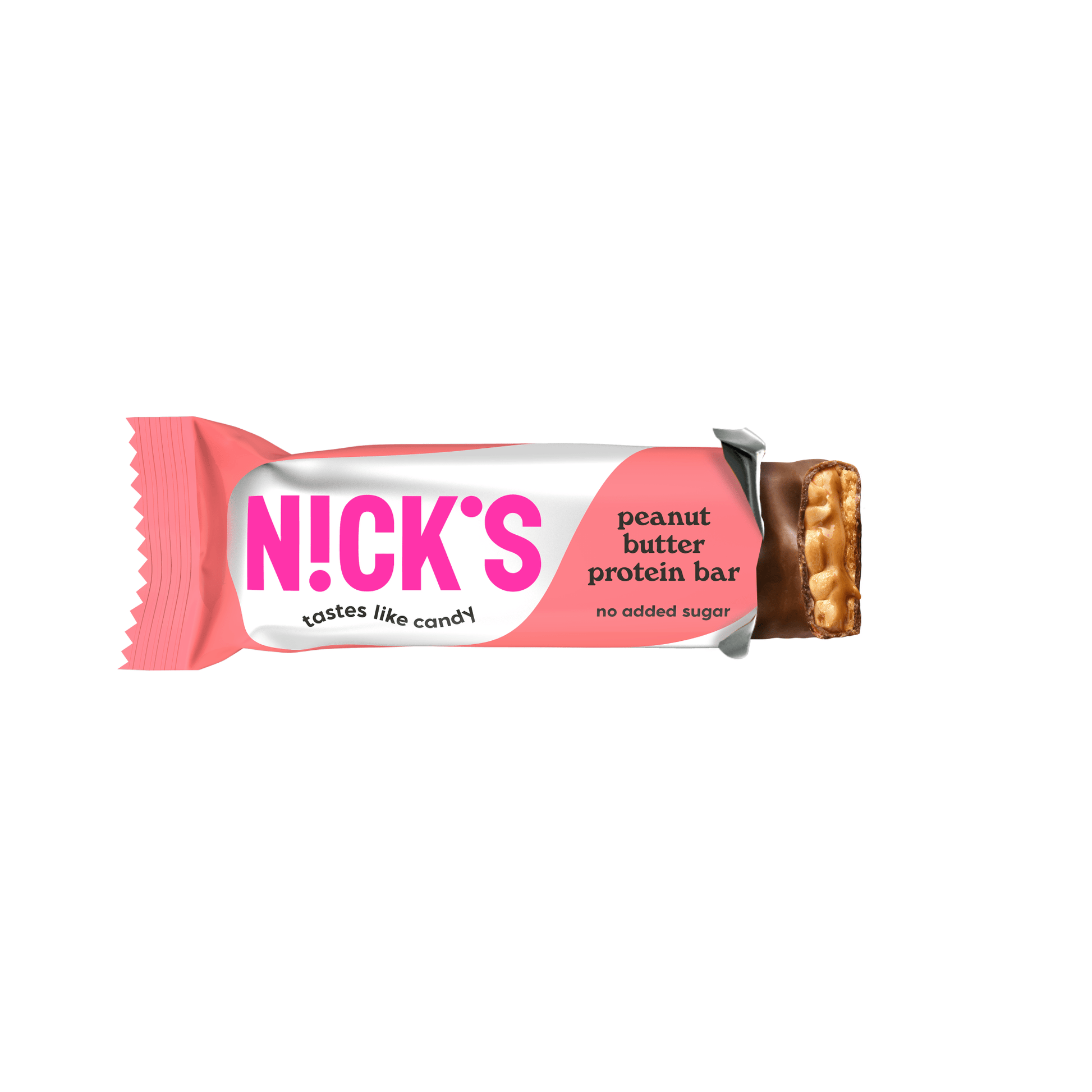 NICK'S - Proteiinibatoon "peanut butter" 12 x 50g - njom.ee