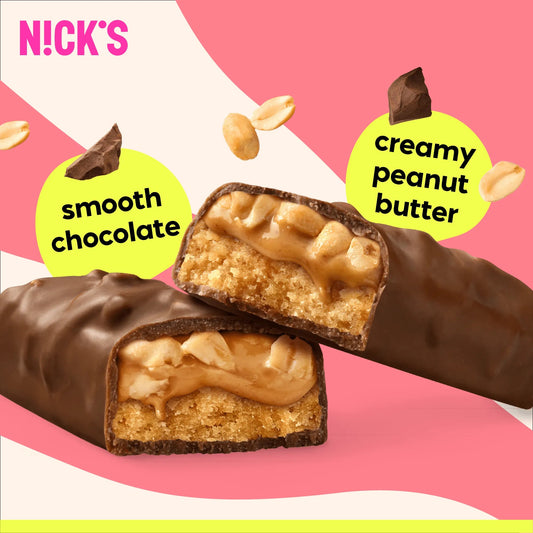 NICK'S - Proteiinibatoon "peanut butter" 12 x 50g - njom.ee