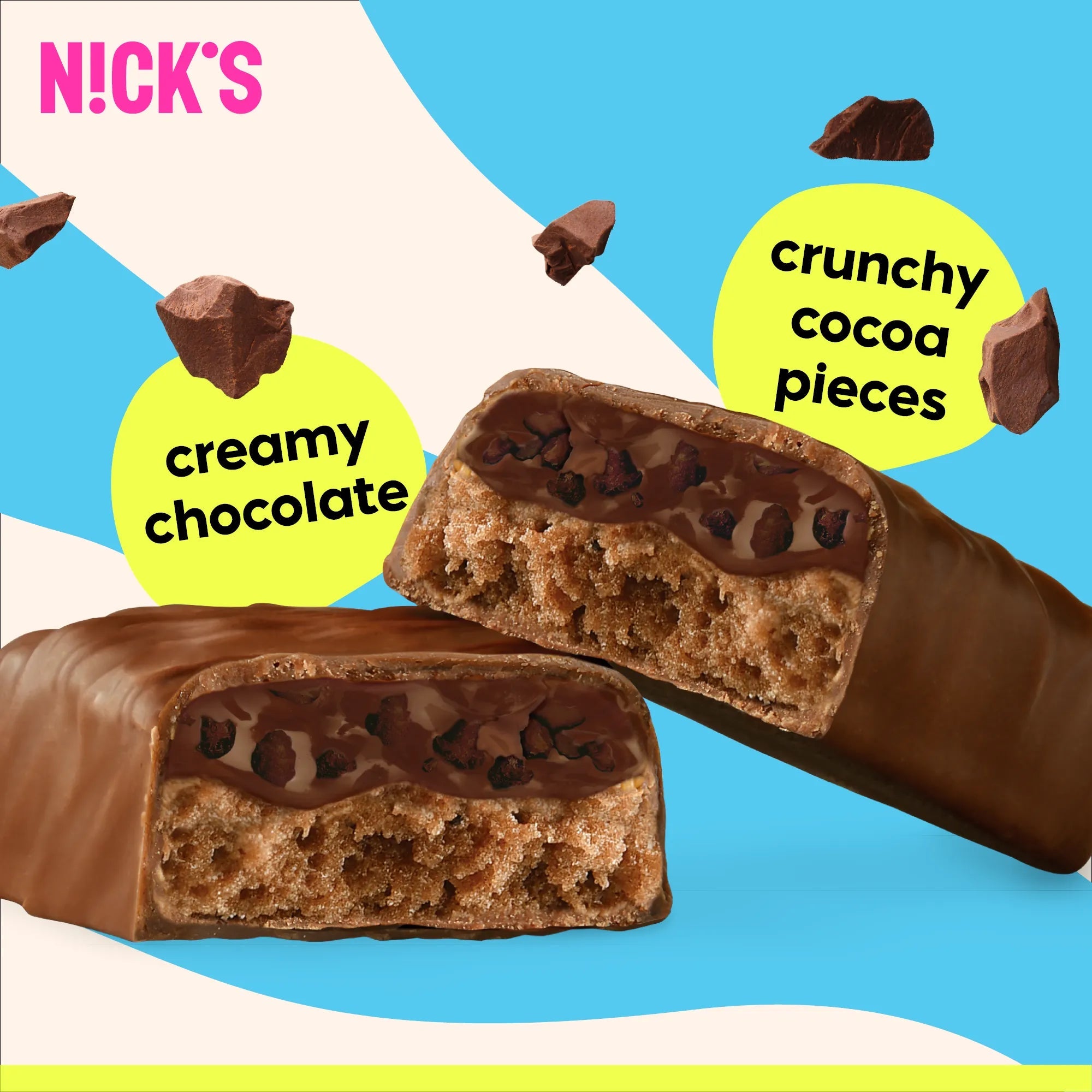 NICK'S Triple Chocolate Protein Bar 50 g