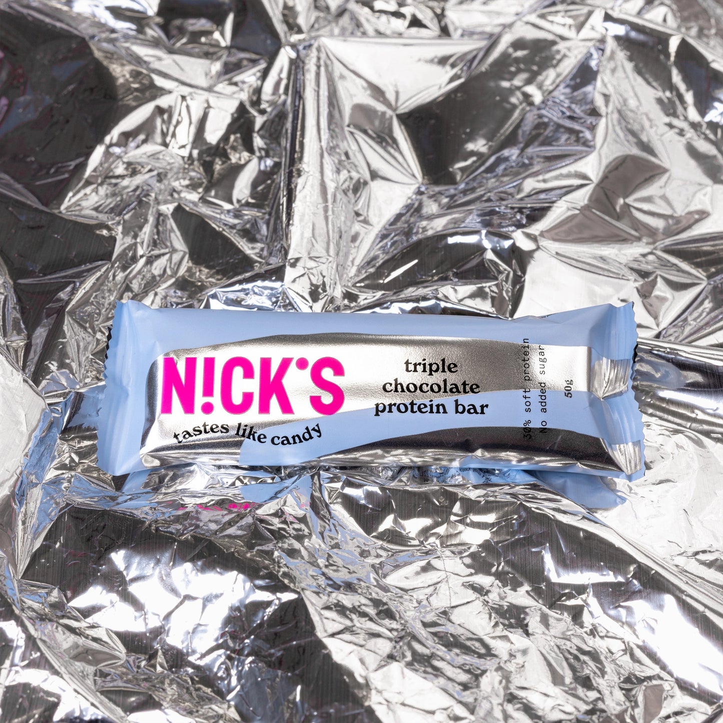 NICK'S-Proteiinibatoon "triple chocolate" 50g - njom.ee