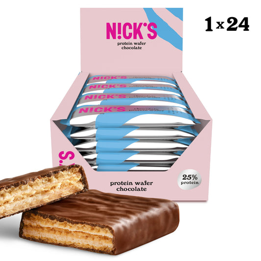 NICK'S - Proteiinivahvel "chocolate" 24 x 40g - njom.ee