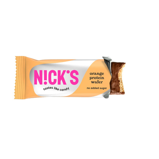 NICK'S - Proteiinivahvel "orange" 24 x 40g - njom.ee
