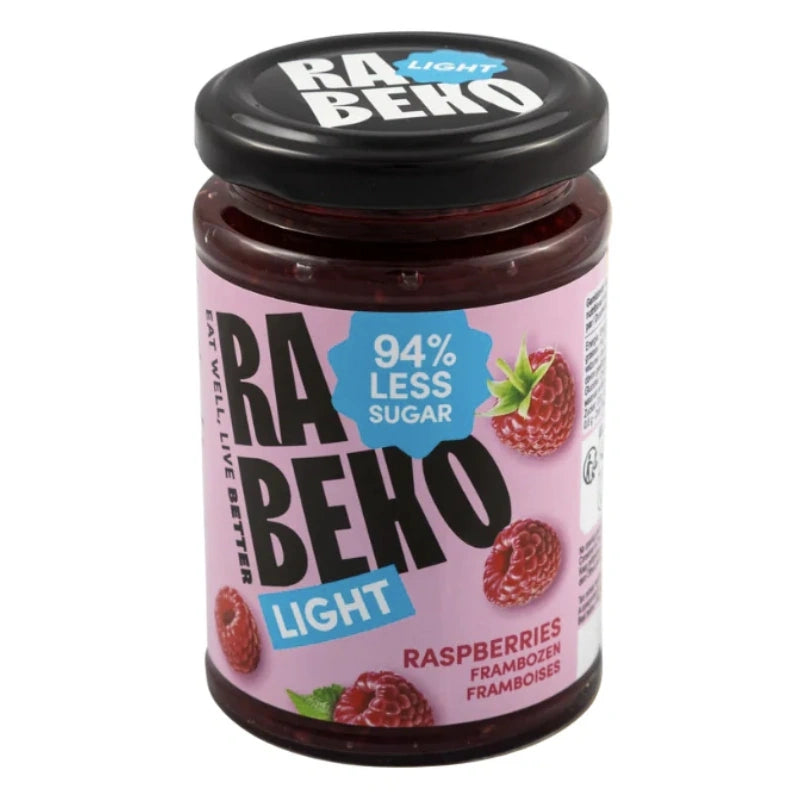 LIGHT raspberry jam 230g