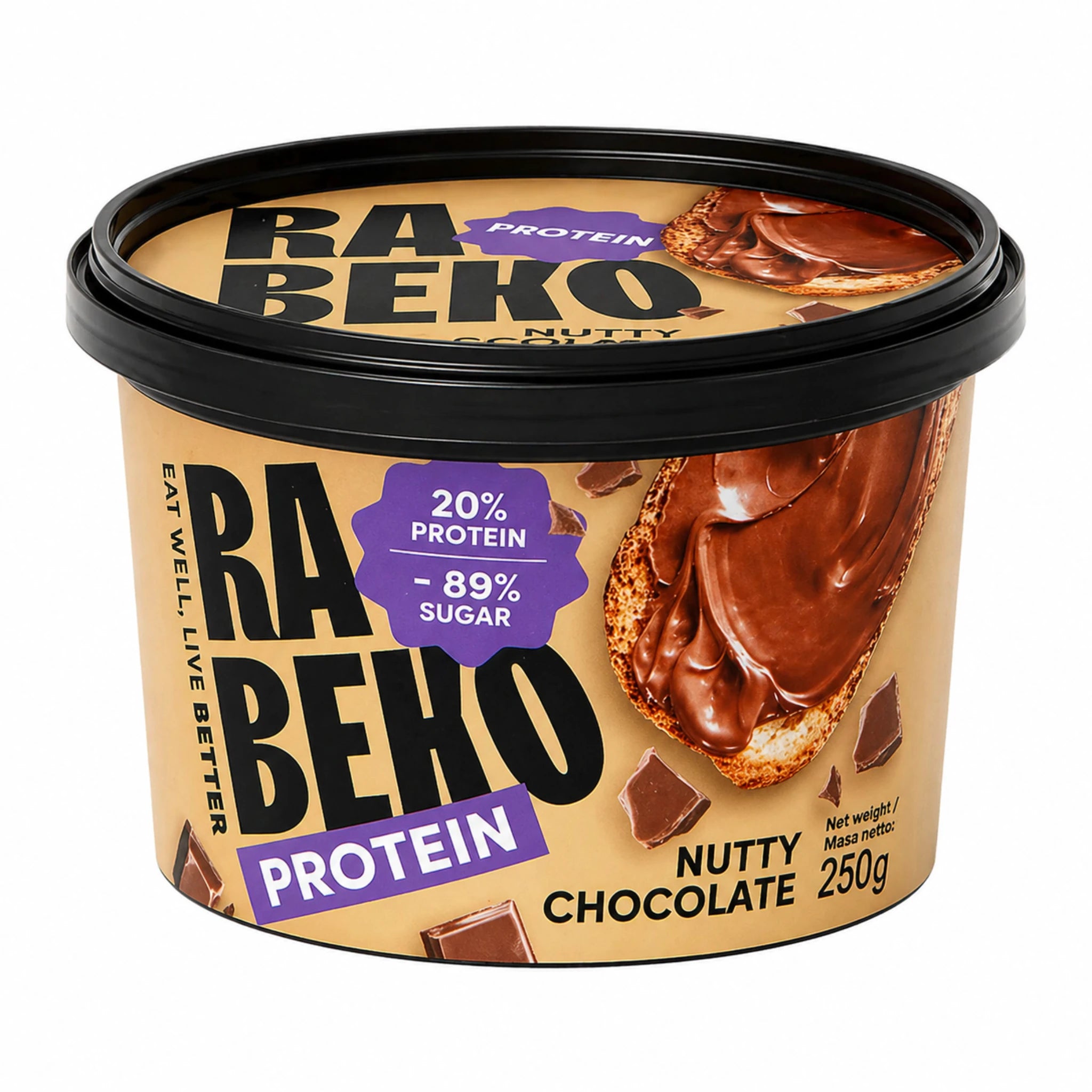 Rabeko PROTEIN Nutty Chocolate Spread 250 g